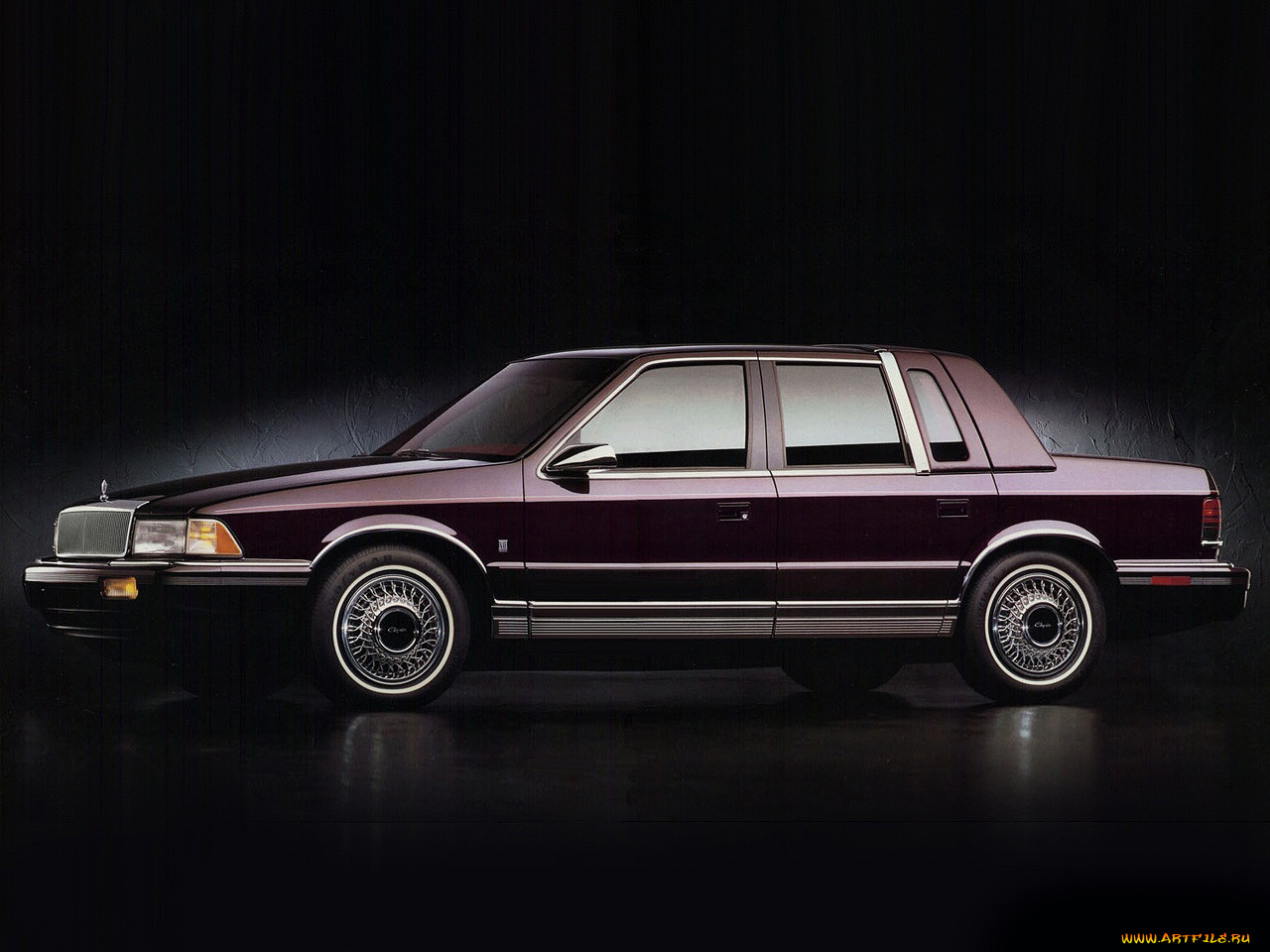 chrysler, lebaron, landau, sedan, 